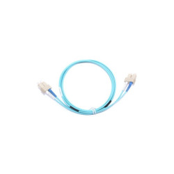 Cavo fibra ottica leviton multimodale duplex sc/sc 2fo om3 2m blu
