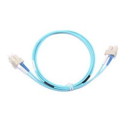 Cavo fibra ottica leviton multimodale duplex sc/sc 2fo om3 3m blu