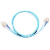 Cavo fibra ottica leviton multimodale duplex sc/sc 2fo om3 3m blu