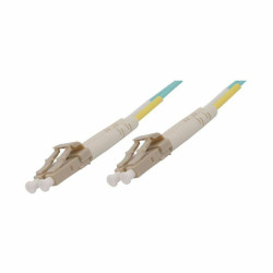 Cavo fibra ottica leviton multimodale duplex lc/lc 2fo om3 3m blu