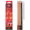 Matite koh i noor artistiche+gomma multicolore 5pz [h9035]