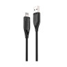 Cavo usb cygnett lightning tipo a 1m nero [cy4699pccal]