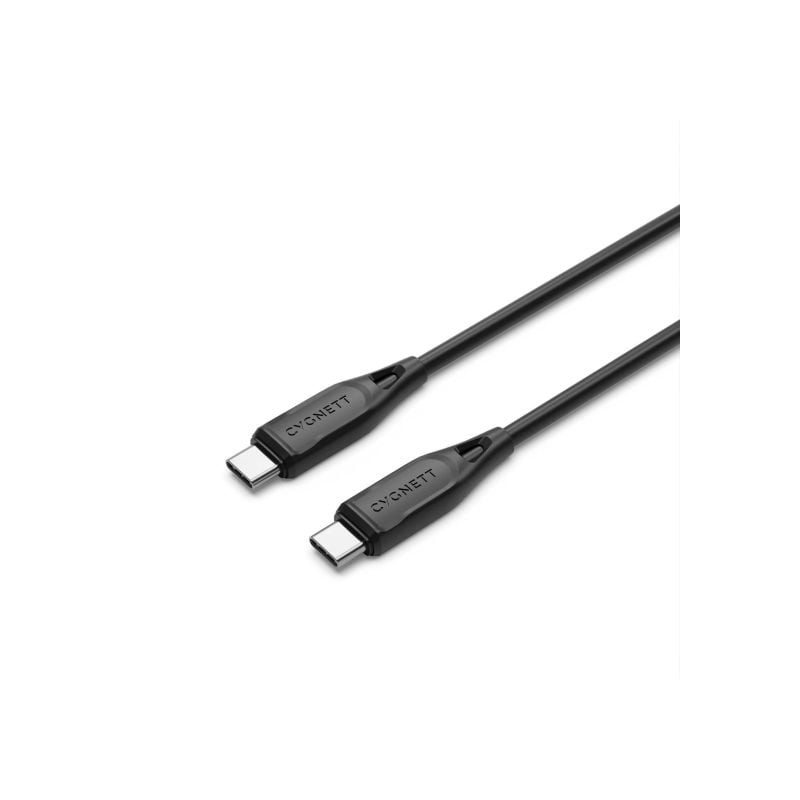 Cavo cygnett essentials usb-c a usb-c 2m nero [cy4693pctyc]