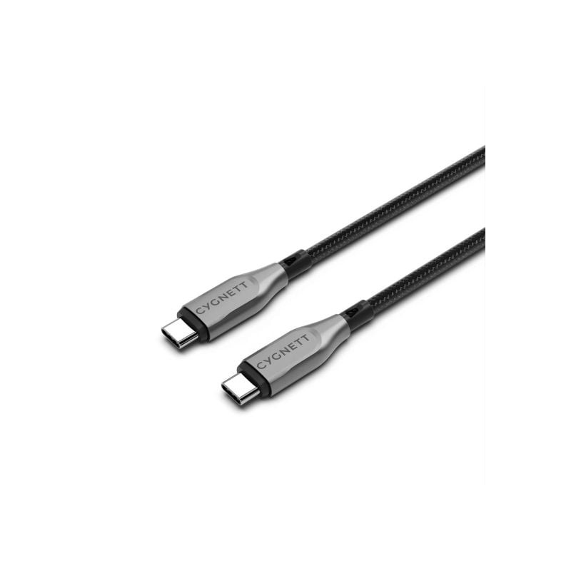 Cavo cygnett armoured usb-c a usb-c 0.5m nero [cy4673pctyc]