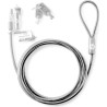 Cavo di sicurezza hp nano con lucchetto per notebook 1.83m in acciaio