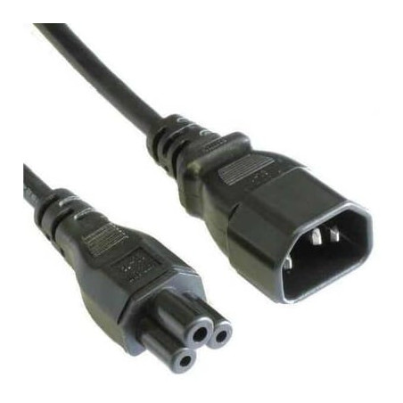 Cavo di alimentazione link c14/c5 m/f 1.8m nero [lk10038]