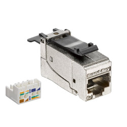 Connettore schermato leviton ac6jaks000dc_ stp rj-45 cat.6a 10g+
