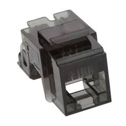 Connettore leviton ac6jaku002_ utp rj45 cat.6a 10gplus snap in nero