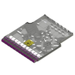 Cassetta di giunzione leviton hi-dex hdxsplc20824 splice lc sm