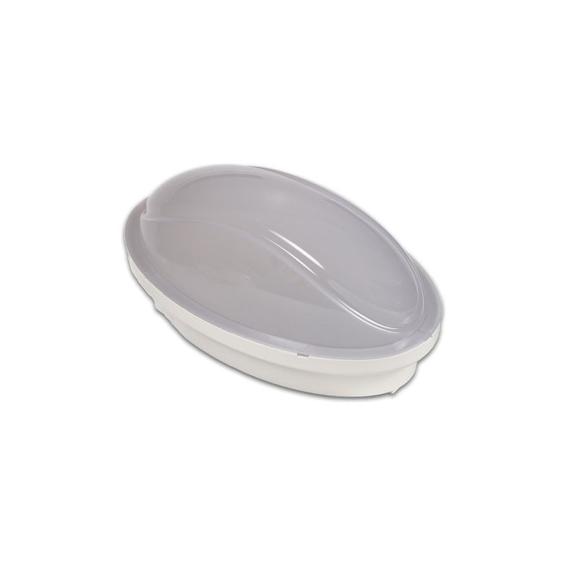 Plafoniera fme ovale bianca 62720 [fme]