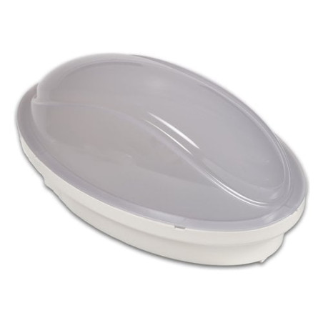 Plafoniera fme ovale bianca 62720 [fme]