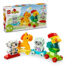 Lego duplo 10412 treno degli animali costruibile multicolore 19pz