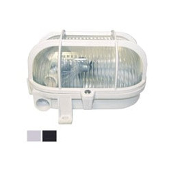 Plafoniera syntesy ovale nera griglia 00541 [syntesy]