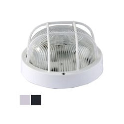 Plafoniera syntesy tonda nera griglia 00543 [syntesy]