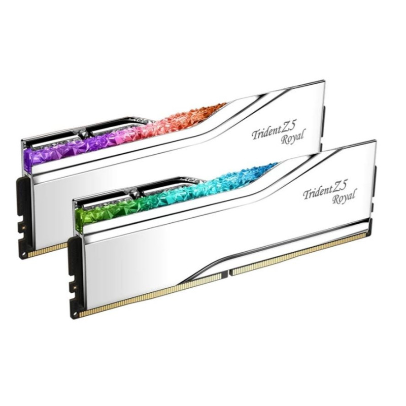 Ram dimm ddr5 32gb g.skill 6400mhz/cl32/1.4v/argento [sagsk5032triz32]