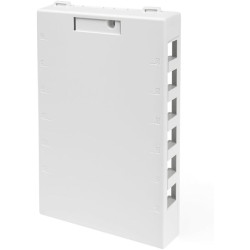 Scatola di montaggio superficiale leviton quickport 41089-12w