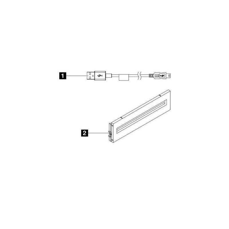 Kit cavi lenovo 4z57a16101 per disco ottico thinksystem st650 v2