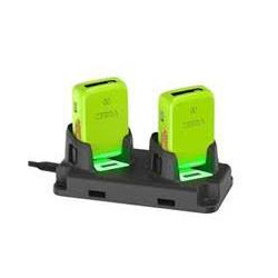 Base di ricarica zebra rs2100 a 2 slot indossabili nero [crd-rs2x-2schg-01]