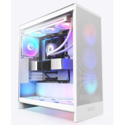 Case nzxt h7 flow rgb 2024 mid-tower atx airflow vetro temperato