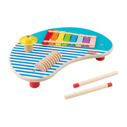 Tavolo musicale fisher price hxt91 con strumenti a percussione in
