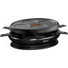 Griglia elettrica raclette tefal 2in1 1050w per 8 persone nero [re3208]