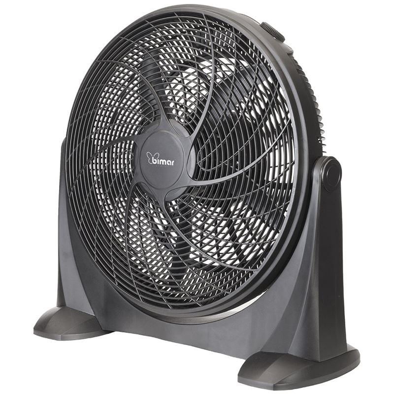 Ventilatore da pavimento bimar ciclonico 100w nero