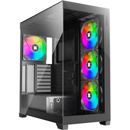 Case xilence gleam midi tower atx nero [x818.argb]