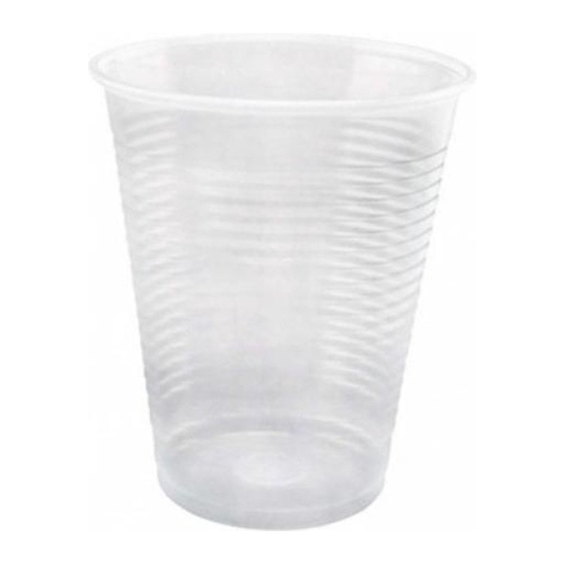 Bicchieri monouso dopla in plastica 200ml trasparente 100pz [02361]