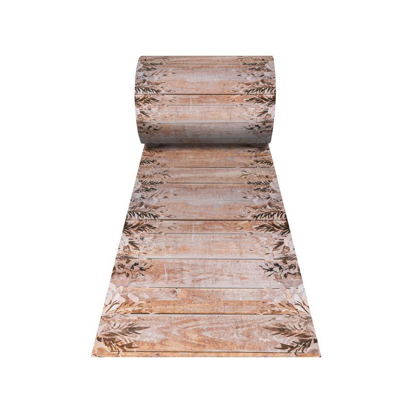 Tappeto da giardino olivo tappeti antiscivolo in gomma 24x0.50m [rojoke050x24mchigar]