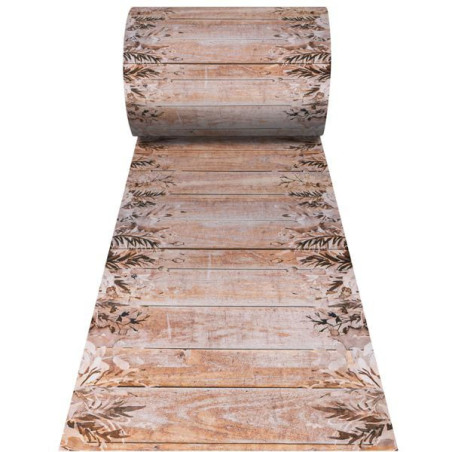 Tappeto da giardino olivo tappeti antiscivolo in gomma 24x0.50m [rojoke050x24mchigar]