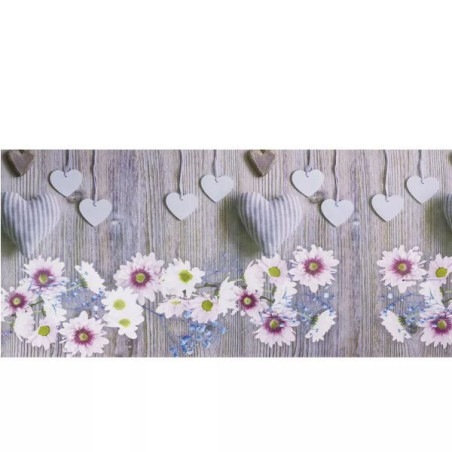 Tappeto olivo tappeti passatoia joke parquet heart antiscivolo in