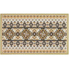 Tappeto da cucina olivo tappeti sprint kilim antiscivolo 40x68cm