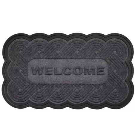 Zerbino olivo tappeti zerbino gomma 45x75cm assortiti [zecomi045x075]