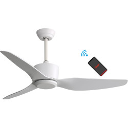 Ventilatore bimar da soffitto 132cm con wifi bianco