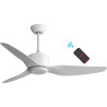 Ventilatore bimar da soffitto 132cm con wifi bianco