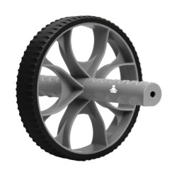Ruota fitpaddy per esercizi addominali grigio/nero [abw01]