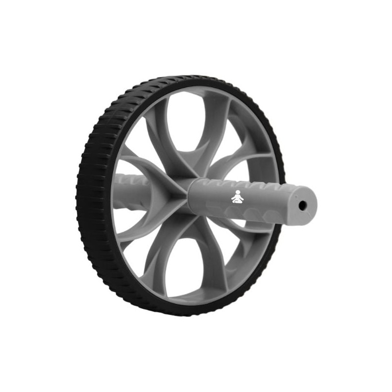 Ruota fitpaddy per esercizi addominali grigio/nero [abw01]