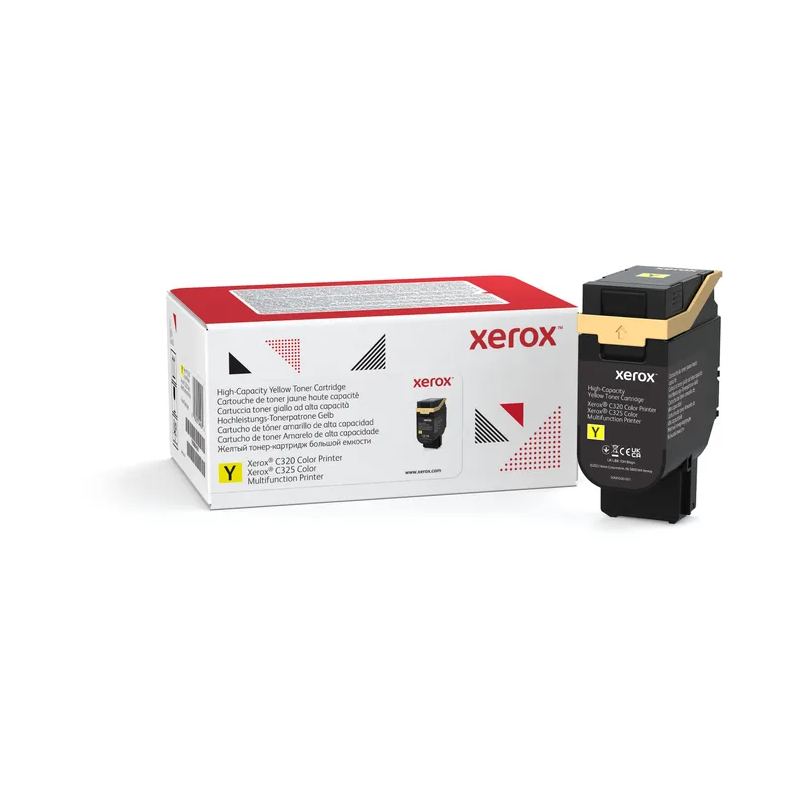 Toner originale xerox per c320/c325 stampa:giallo 5500pagine [006r04830]