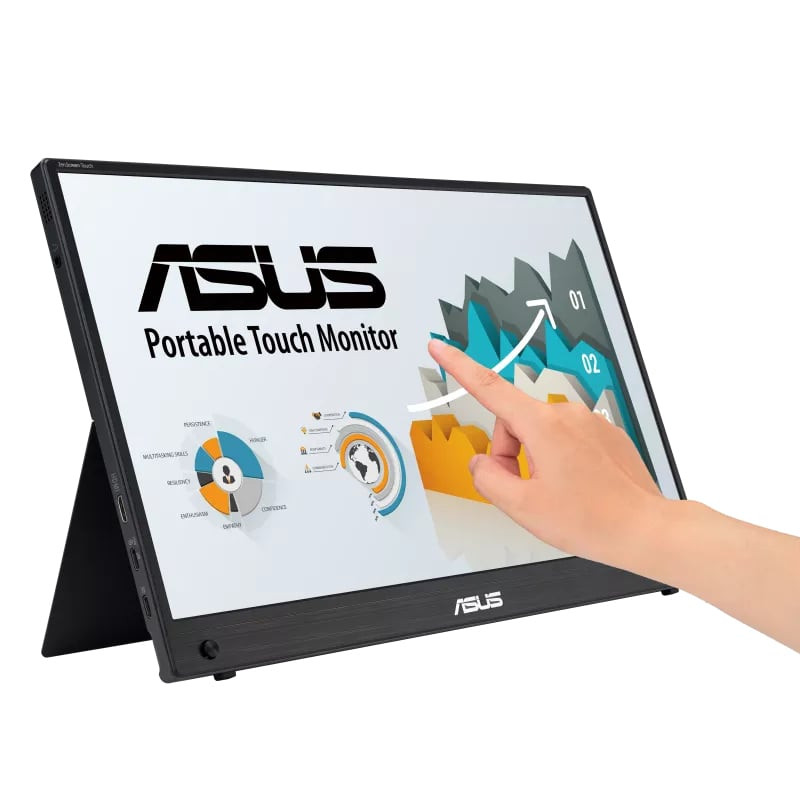 Monitor touch led 15.6'' asus zenscreen mb16amtr lcd fhd
