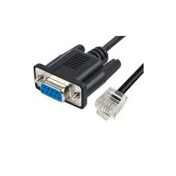 Cavo elotouch moq50 db9 maschio a rj45 maschio/verticale/usb-c/90cm