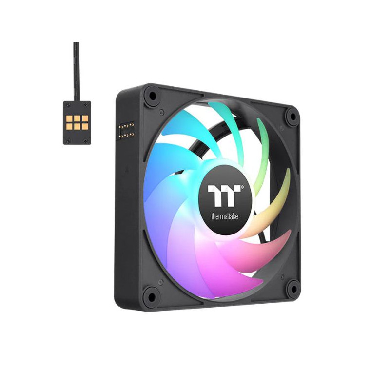 Set di ventole 140mm thermaltake ct140 ex argb sync cl-f182-pl14sw-a