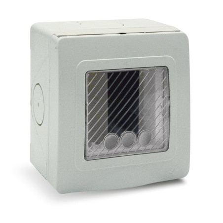 Contenitore autoportante ave stagno ip55 per tubo sportello con membrana