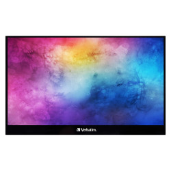 Monitor led 15.6'' portatile verbatim pmt-15 1920x1080p