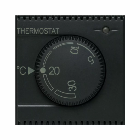 Termostato ave tekla s44 con manopola 230v grigio opaco