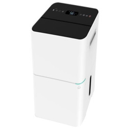 Deumidificatore qlima d 820a smart 330w 20l bianco/nero [d 820 a