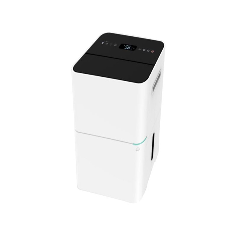 Deumidificatore qlima d 820a smart 330w 20l bianco/nero [d 820 a