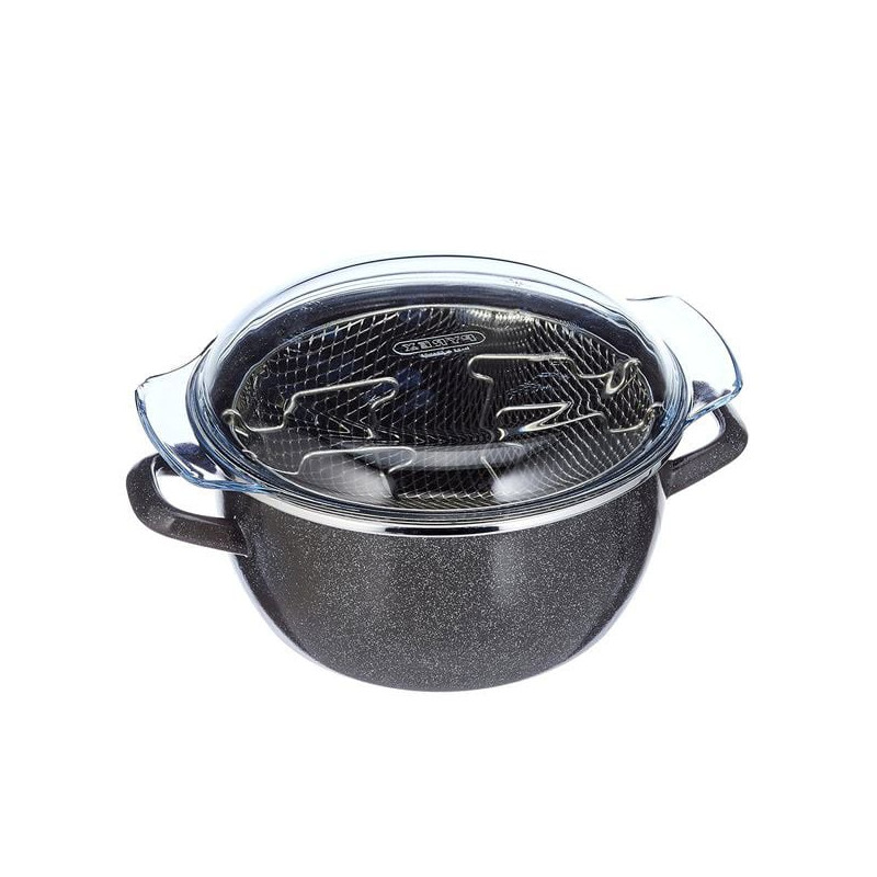 Friggitrice vitrinor k2 con cestello grigio [02108976]