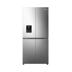 Frigorifero hisense rq5p470smie combinato 482l classe e acciaio inossidabile