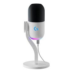 Microfono logitech g yeti gx led rgb/lightsyn/mac-pc/usb-c