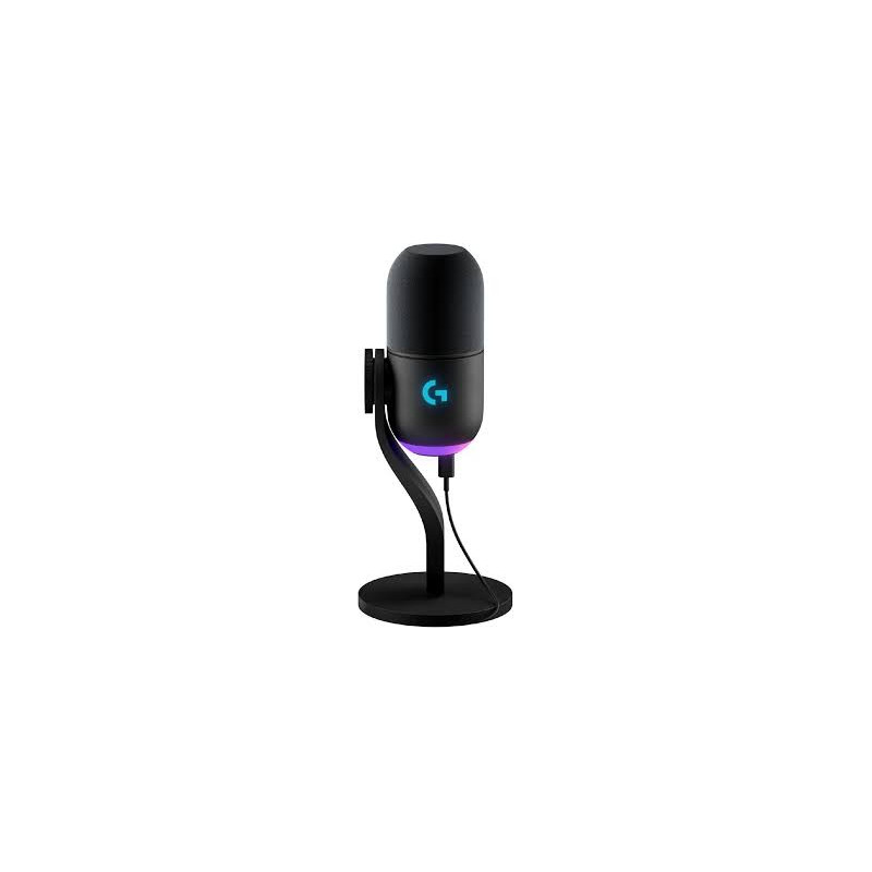 Microfono logitech g yeti gx led rgb/lightsync/mac-pc/ usb-c